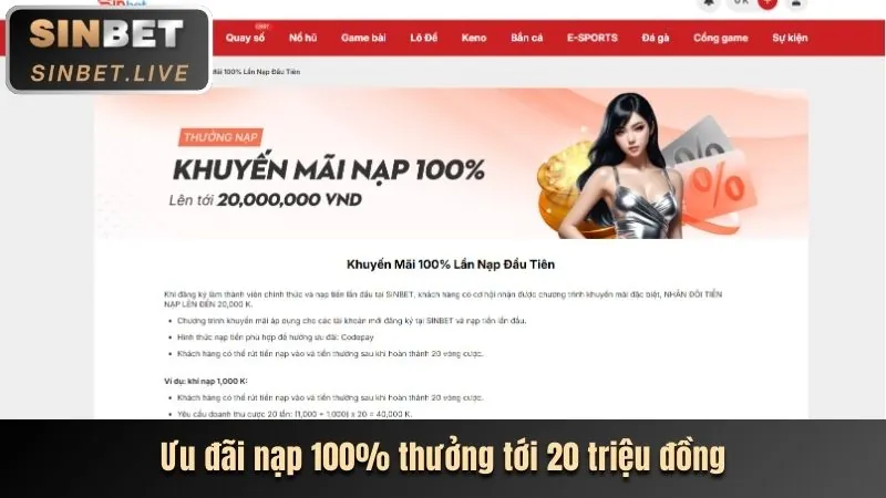 Khuyến mãi chào mừng 8win